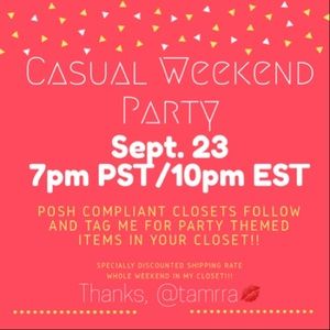 It’s a PARTY!! 🎉 🙌🏽💅🏽👠👛🕶👗👖